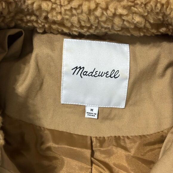 Madewell Sherpa Portland Jacket size M - Picture 6 of 10